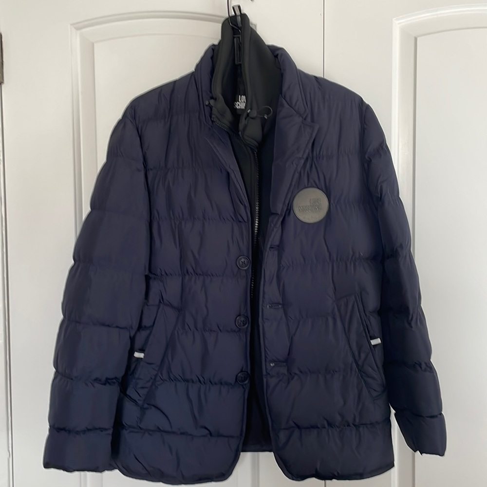Love Moschino Navy/Black Jacket